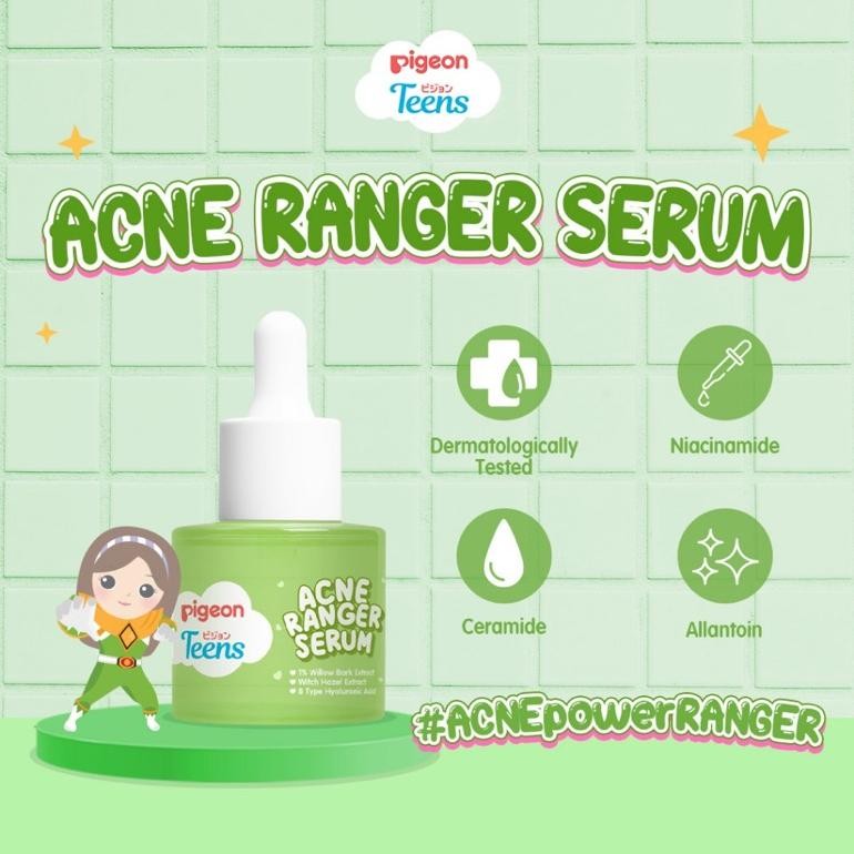 PAKET Pigeon Teens Acne Ranger  - Perawatan Berjerawat ND8