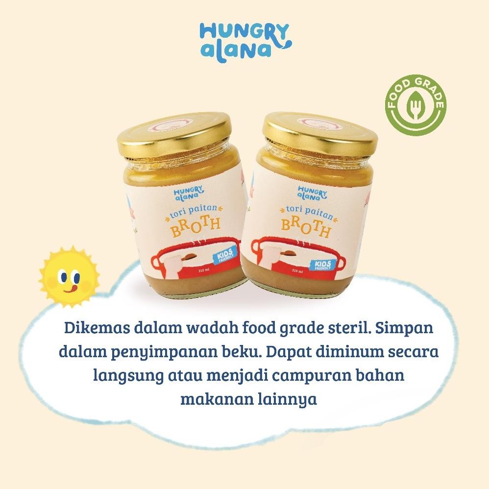 

Promo..!!! Hungry Alana - Tori Paitan Broth - Kaldu Ayam Probiotik An-139