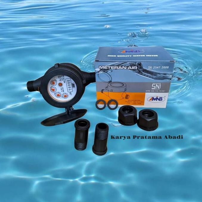 Meteran Air Pam Plastik Meteran Pam Air Plastik Ber Sni