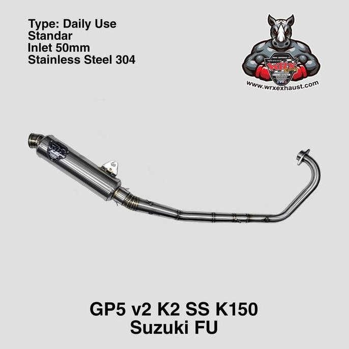 Knalpot WRX GP5 V2 SS K150 FU