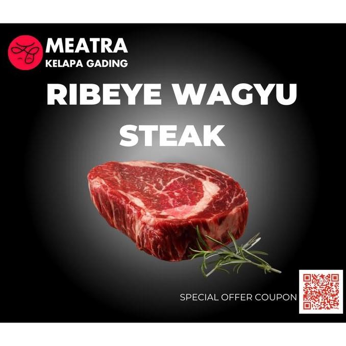 

Ribeye Steak Mb4+ Aus Signature Black Angus Premium Steak 250-350 Gram
