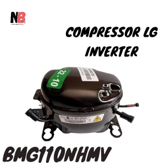 KOMPRESOR KULKAS LG INVERTER BMG110NHMV ORIGINAL 100% FREEZER