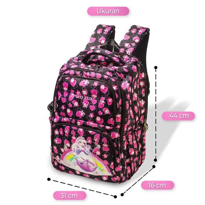

Diskon (Grosir Aneka Tas) Tas Anak Ransel Perempuan Motif Cantik Polo Fox 19