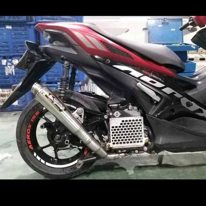 Knalpot Aerox 155 type M3 Shijiro Racing Orinal