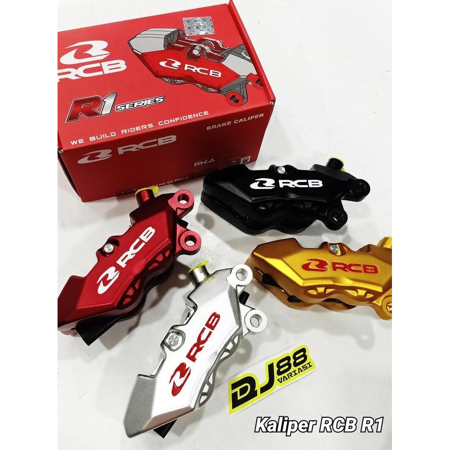 Kaliper RCB R1 4piston NMAX AEROX XMAX R15 CBR150 CB150 MT15 XSR155