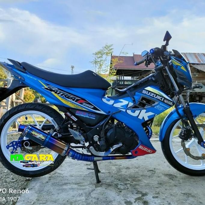 Silincer Fu CBU /ORI Thailand pnp di Satria Fu karbu