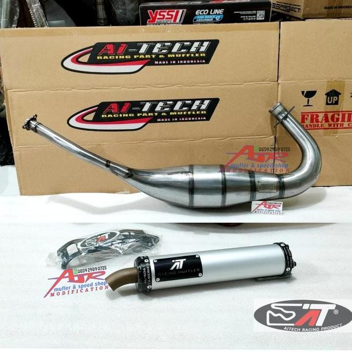 Knalpot Aitech Orinal Galvanis Cobra Ninja RR R SS BVolume no cms