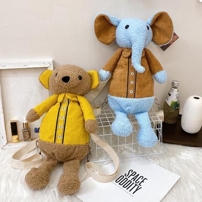 

Spesial CodReady Tas Boneka Ransel Wanita Iucu Fashion Motif Kartun Karakter Hewan Anak & Dewasa Supermall