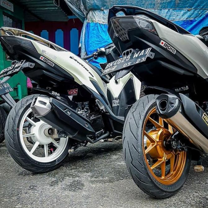 Knalpot ROB1 VARIO NEW LED 125 / 150 Cap V - 2019