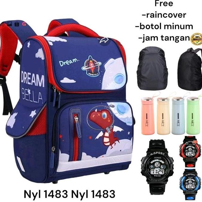 

Terjangkau Tas Ransel Anak Tk Sd Dino Tas Sekolah Anak Cowok Berbonus