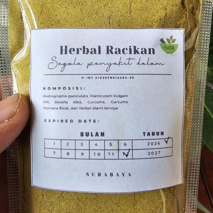 

Bubuk Herbal Racikan Untuk Pengobatan Penyakit Dalam