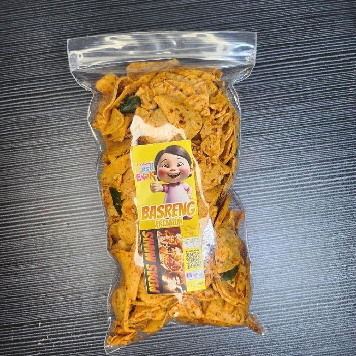 

Cri [Bundling Hemat] Basreng Premium Pedas / Pedas Manis 250 Gram + Basreng Original 250 Gram - Food Snack Goreng Cemilan Snacks
