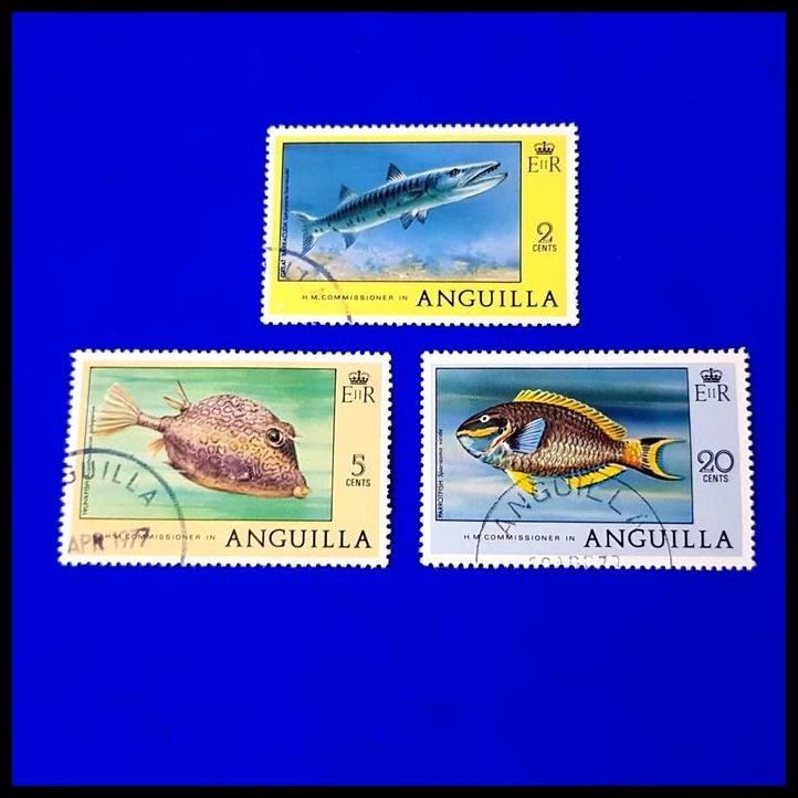 

GRATIS ONGKIR PRANGKO IKAN : GREAT BARRACUDA, TRUNKFISH, PARROTFISH DARI ANGUILLA !!!!!!