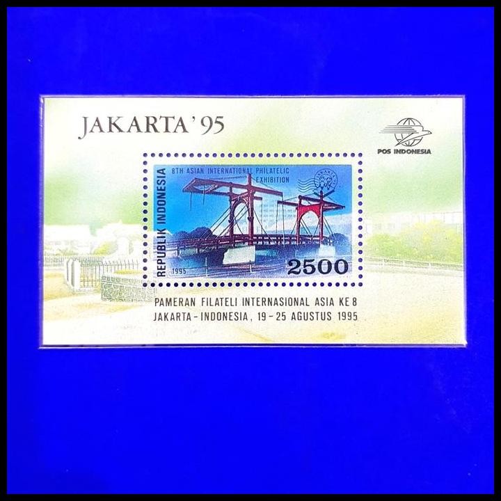 

HOT DEAL PERANGKO/PRANGKO INDONESIA. SS 120. PAMERAN JAKARTA '95 ~ HIJAU MUDA !!!!!