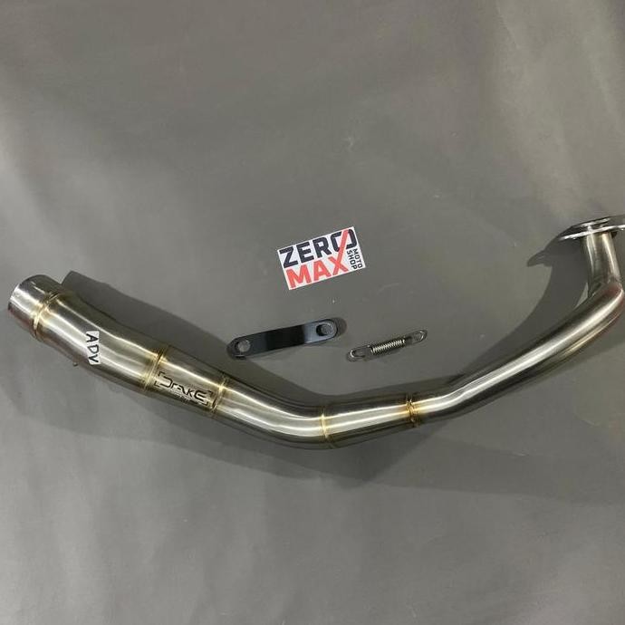 Pipa Header Kit Leher Knalpot Inlet 54mm 54 mm DRAKE by R9 ADV 150