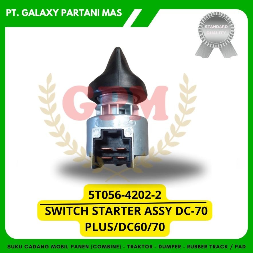 Switch Starter Assy Dc-70 Plus Dc-60 / Dc-70 / Kunci Starter Dc-60, Dc-70, Dc 70 Plus / 5T056-4202-2