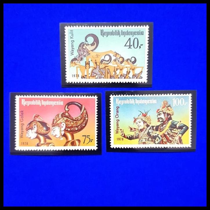 

HOT DEAL PRANGKO INDONESIA 1978. I-214. SERI WAYANG. (WAYANG KULIT, WAYANG GOLEK & WAYANG ORANG) KONDISI LUX. HARGA KAT. 200K !!