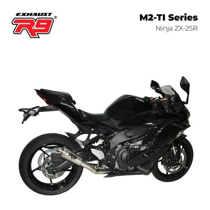 Knalpot R9 M2 Zx25R Fullsystem Titanium ZX 25 R
