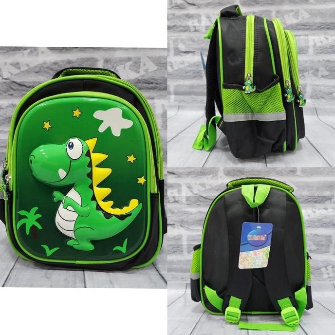 

Miliki Ransel Anak Paud 12 Dinosaurus Mario Timbul Premium