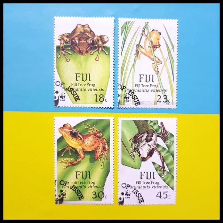 

DISKON PERANGKO/PRANGKO WWF. KATAK ~ FIJI TREE FROG