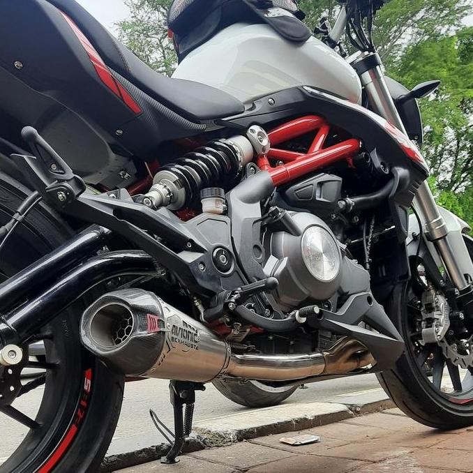 Avionic Exhaust Knalpot Underbelly Benelli tnt 249s Tnt 250 (Slip On)