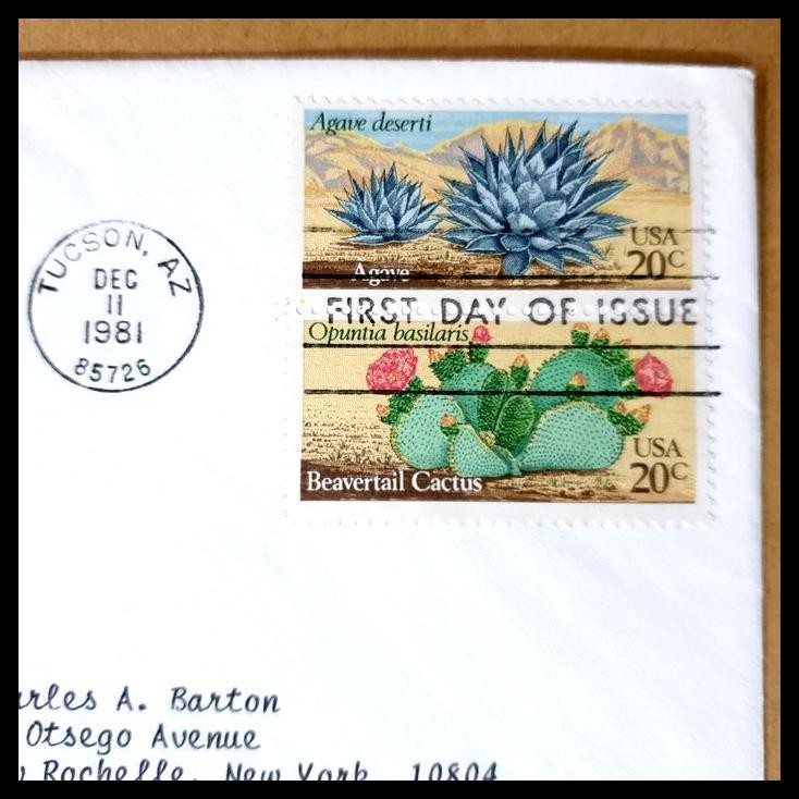 

BEST DEAL PRANGKO AMERIKA. FDC TANAMAN CACTUS DAN AGAVE (LIDAH NAGA) !!!!!!