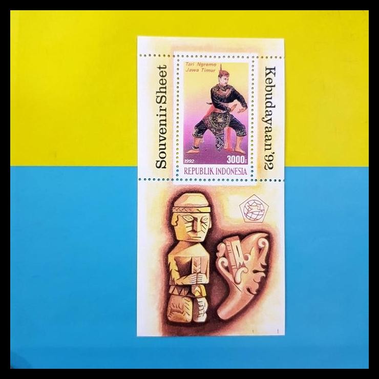 

TERMURAH PERANGKO/PRANGKO INDONESIA 1992. SS TARI NGREMO DARI JAWA TIMUR !!!!