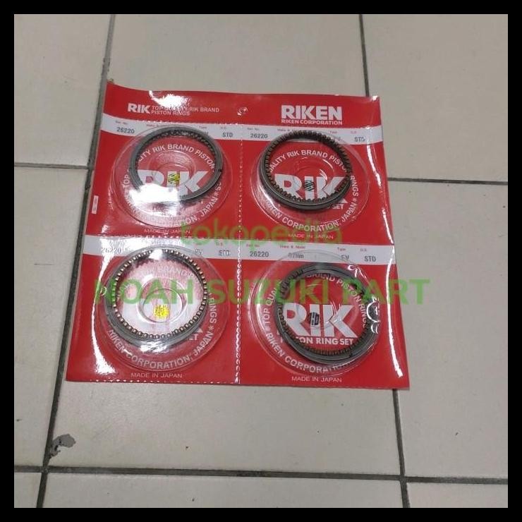 DISKON RING PISTON RING SEHER SUZUKI JIMNY LJ80 JANGKRIK 