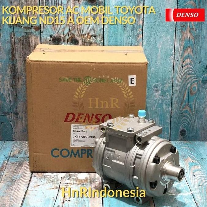 Kompresor Compresor Ac Mobil Toyota Kijang Kapsul Bensin Denso 15A