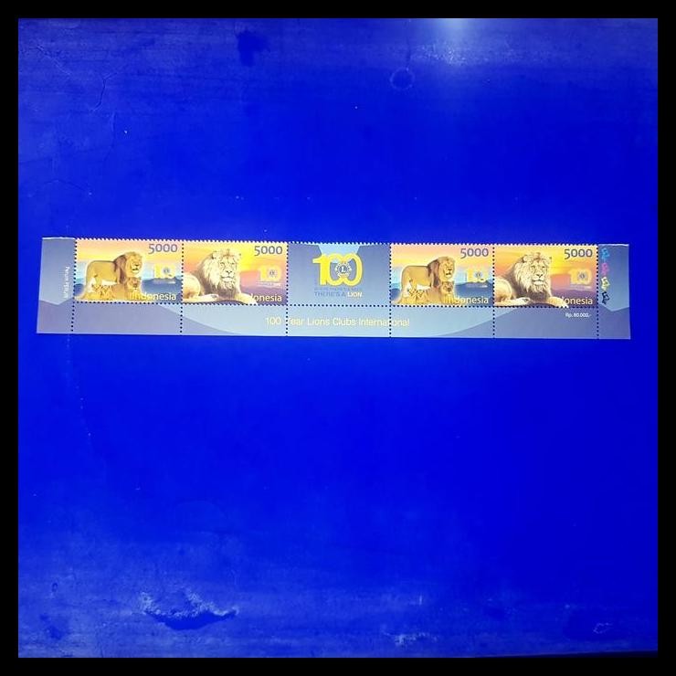 

TERBARU PRANGKO INDONESIA. 100TH LIONS CLUB INTERNATIONAL 2 SERI DENGAN GUTTER !!!!!!