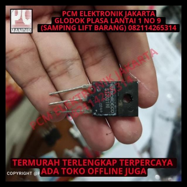 DISKON TRANSISTOR TR HORISONTAL TV TABUNG ST2001HI ST 2001HI ST20001 2001 HI 