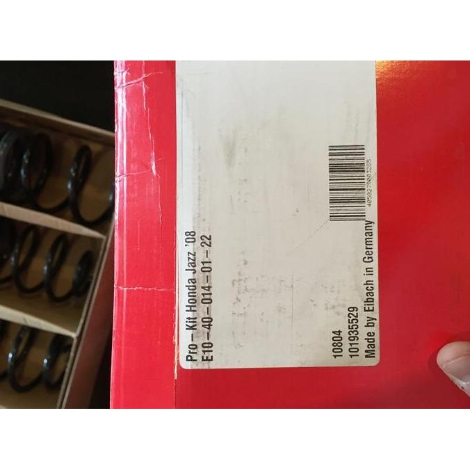 Per Mobil Eibach Prokit Untuk Honda Jazz Gk5 & Ge8