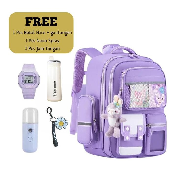 

Diskon Tas Ransel Anak Sekolah Motif Hewan Rubah Free Botol Minum Jam Tangan Dan Gantungan Lucu 5 In 1 Fashion