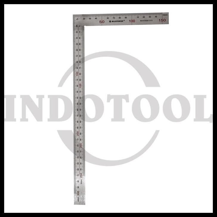 

TERMURAH PENGGARIS SIKU 6" / 300 X 150 MM MAXPOWER !