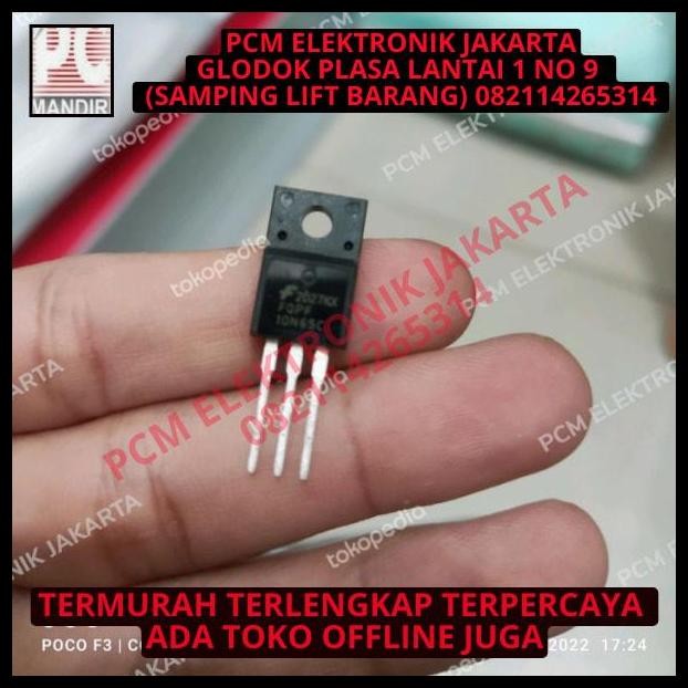 TERBARU TRANSISTOR TR MOSFET MOS N FET PQPF10N65C PQPF 10N65C 10N65 C 10N 65 