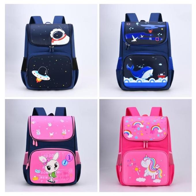 

Terjangkau Tas Ransel Anak Cewek/Cowok Sd Motif Karakter Lucu Kualitas Premium M0175 Fashion Cewek