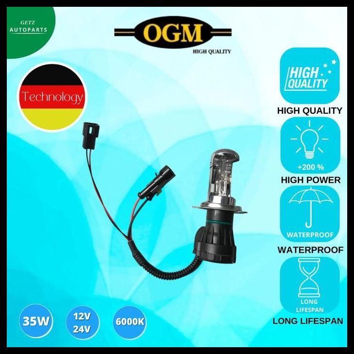 HOT DEAL BOHLAM LAMPU HID OGM MOBIL HONDA JAZZ 2008-ON 1 SET - SUPER TERANG 