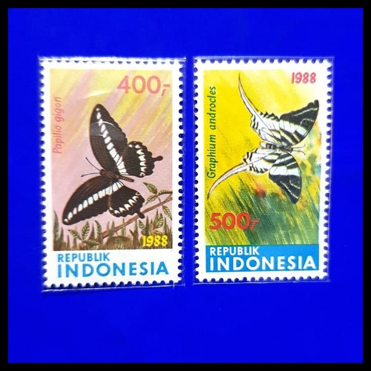 

BEST DEAL PERANGKO/PRANGKO INDONESIA. 1988. KUPU KUPU !!!!!!