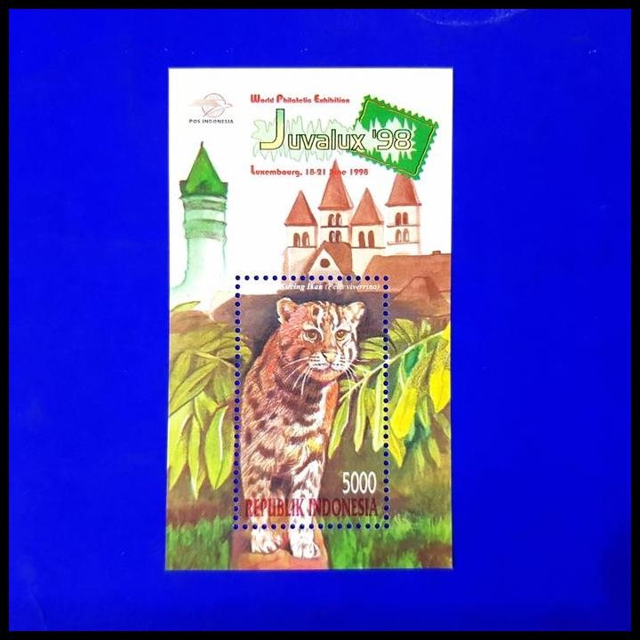 

HOT DEAL PERANGKO/PRANGKO INDONESIA. SS KUCING IKAN. JUVALUX '98 !!!!!!