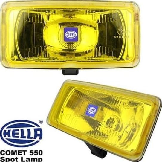 Hella Foglamp Comet 550 Kotak Kuning Yellow Set