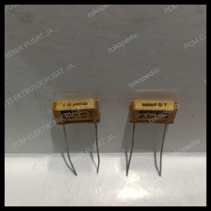 HOT DEAL 2685 KAPASITOR CAPACITOR WIMA PME271Y PME 271Y 271 Y 2200PF 2200 PF 