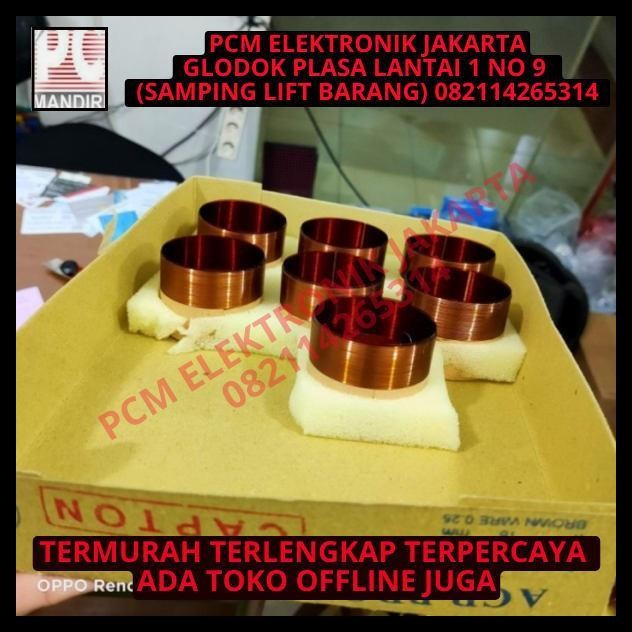 TERBARU SPOOL VOICE COIL ACR 15500 15600 PLATINUM BLACK IMPOR 