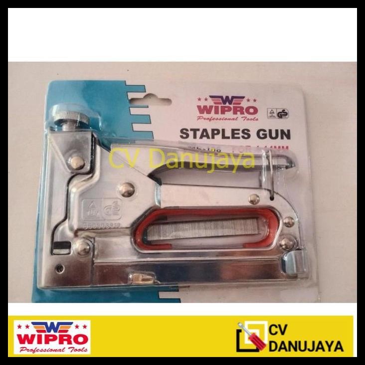 

GRATIS ONGKIR WIPRO STAPLES GUN WP-106 (BONUS 1 REFILL ISI STAPLES) / KLIP TEMBAK WIPROSTAPLES/STAPLER WIPRO WP-110 GUN STAPLE 3 IN 1 - STAPLES TEMBAK 3IN1 WP110 WIPRO. !!!