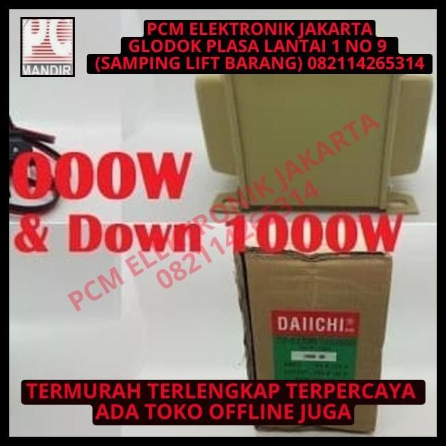 TERBARU STEP UP DOWN DAIICHI 1000W 1000WATT 110V KE 220V 110 VOLT 220 VOLT 