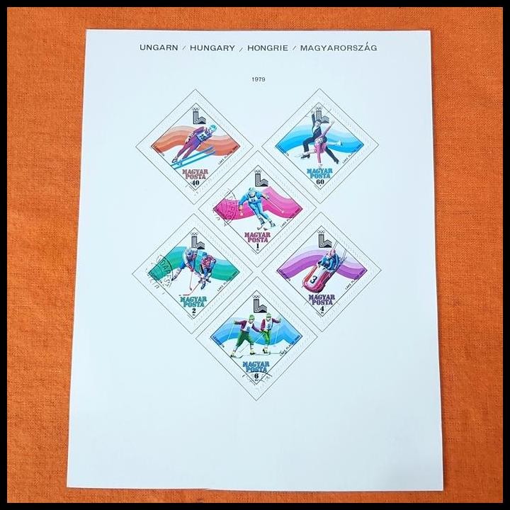 

HOT DEAL PRANGKO HUNGARY 1979. 13TH WINTER OLYMPIC GAMES, LAKE PLACID, N Y !!!