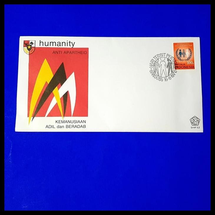 

TERBARU PERANGKO/PRANGKO INDONESIA. SHP ANTI APARTHEID, HUMANITY. KEMANUSIAN