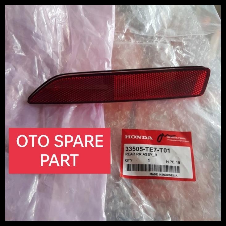HOT DEAL MATA KUCING REFLEKTOR BEMPER BELAKANG MOBILIO 2014 2015 2016 2017 1PC 