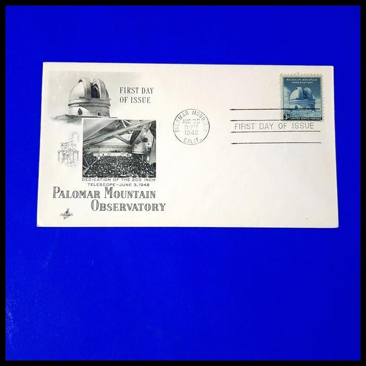 

TERBARU PERANGKO/PRANGKO PALOMAR MOUNTAIN OBSERVATORY. FDC AMERIKA !!!!!!
