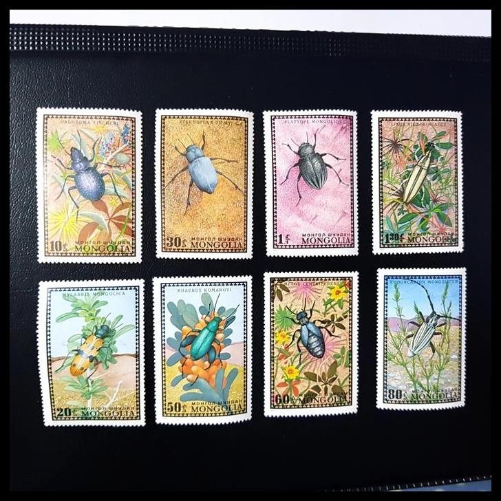 

TERBARU PRANGKO TEMA SERANGGA ~ INSECTS DARI MONGOLIA. SET. MNH !!