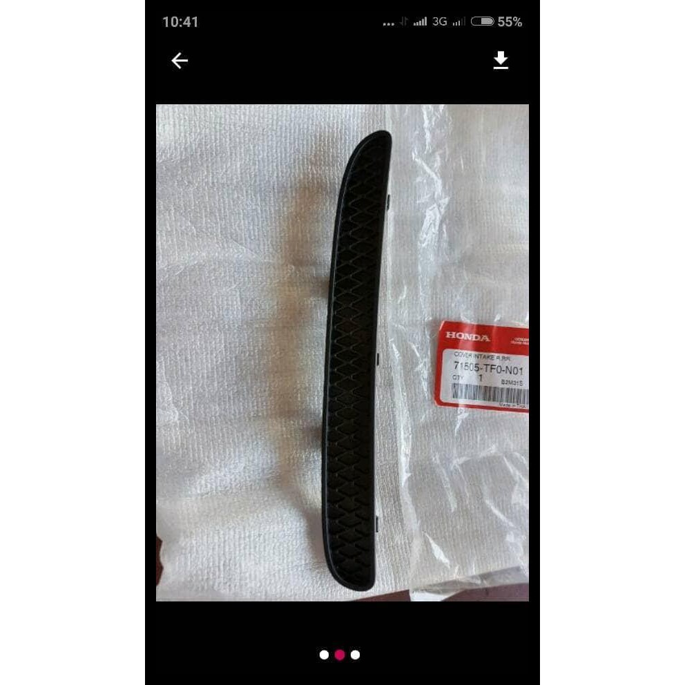 GRATIS ONGKIR KISI BEMPER BELAKANG HONDA JAZZ RS 2012-2013 ORIGINAL (1BUAH) 